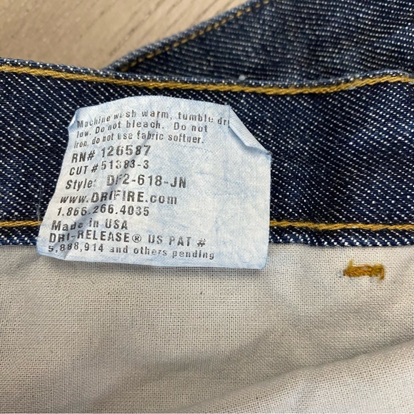 Drifire Cat 2 Flame Resistant Jeans Size 32 x 36 - Picture 12 of 12